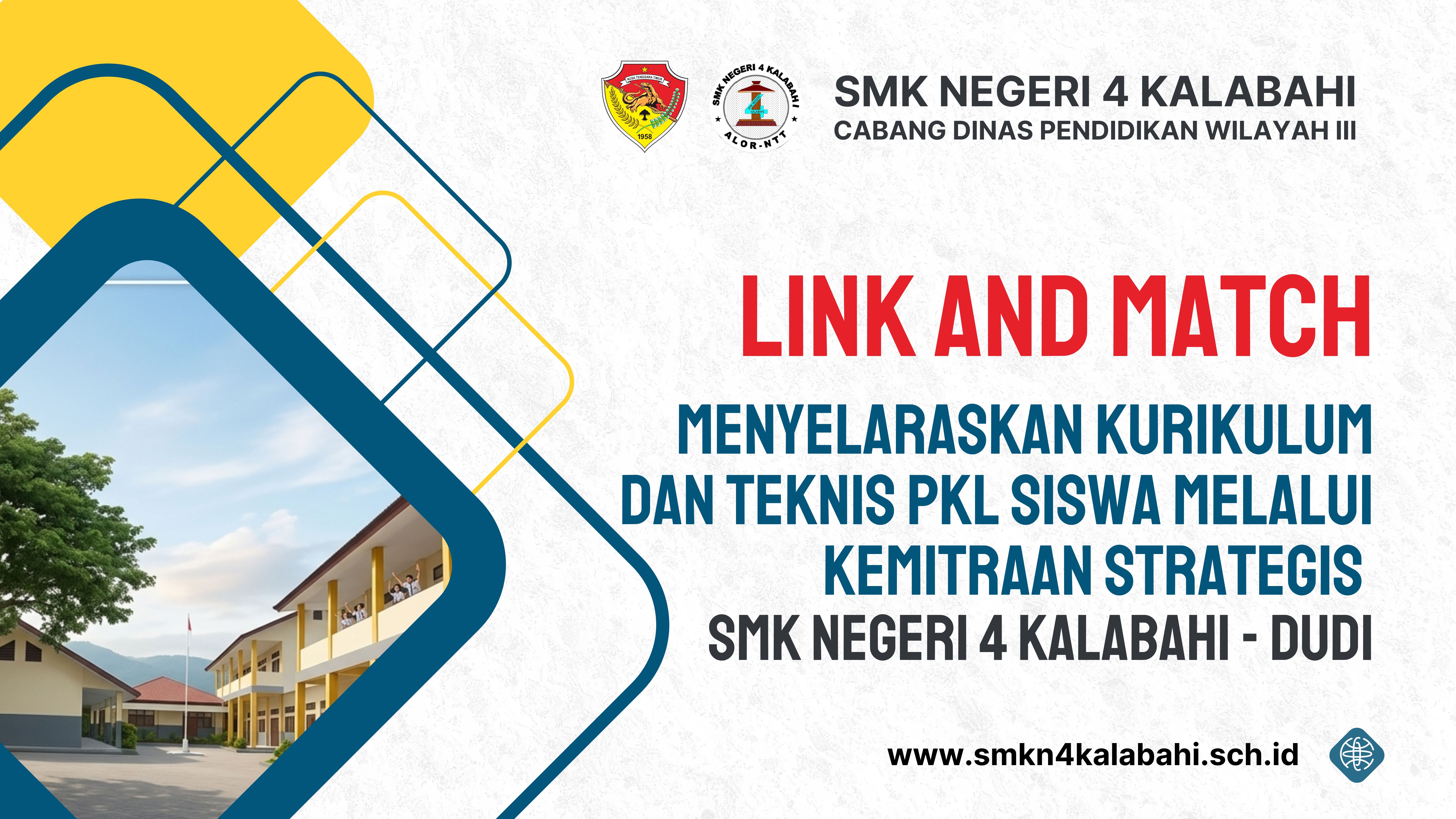 Perkuat Sinergi Pendidikan, SMK Negeri 4 Kalabahi Gelar Pertemuan Link and Match Bersama DUDI